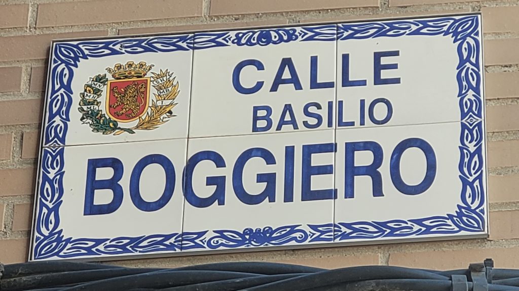 Calle Basilio Boggiero de Zaragoza