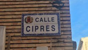 Calle Cipres Zaragoza