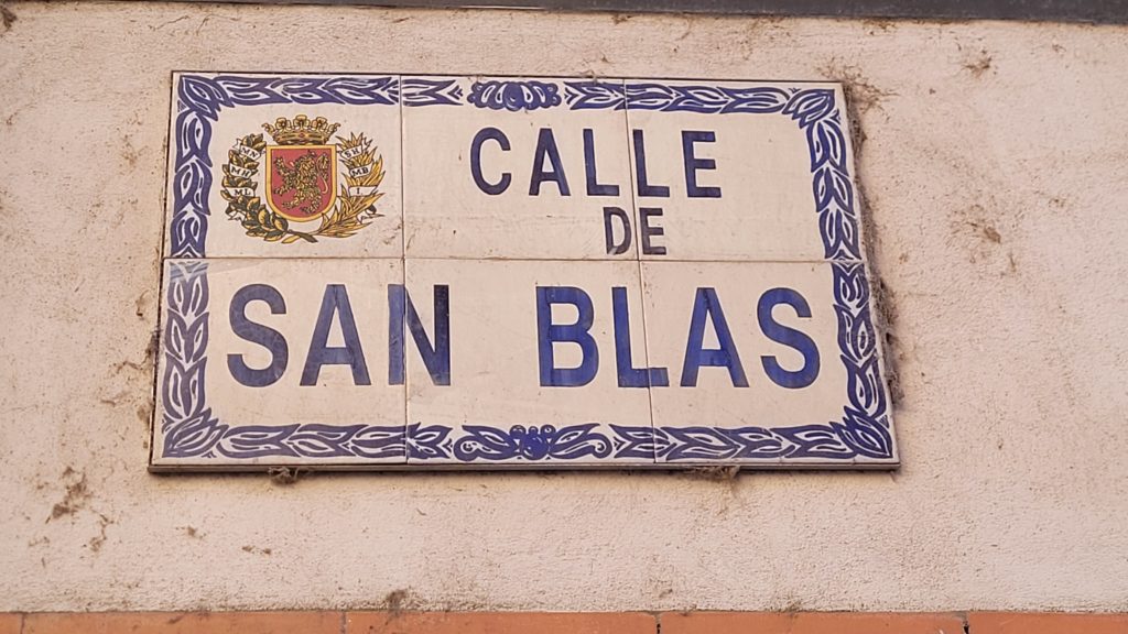 Calle San Blas de Zaragoza